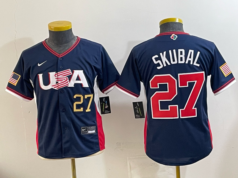 Youth 2026 MLB World Cup Nike Jersey0312024